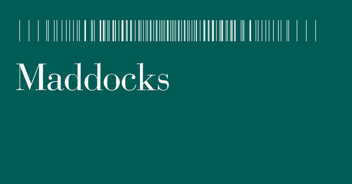 Maddocks logo