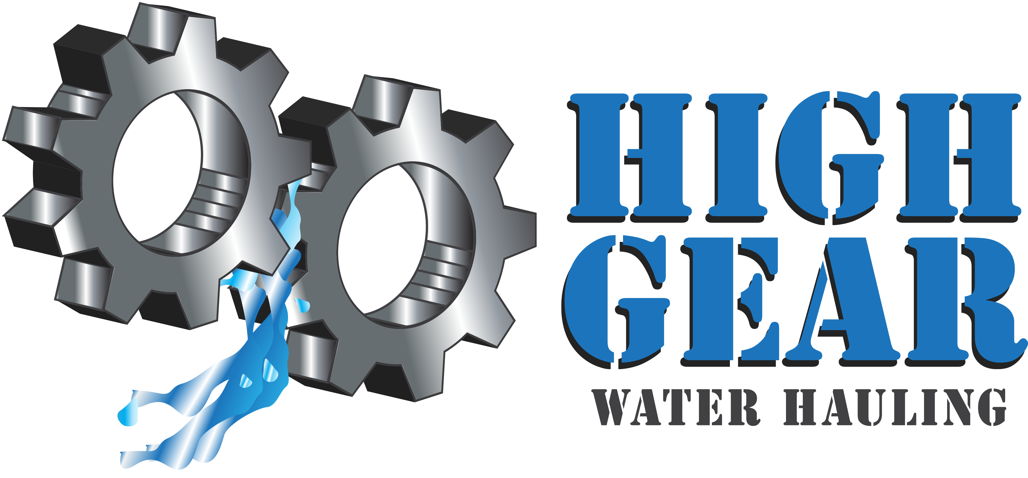 High Gear Water Hauling logo