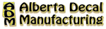 Alberta Decal Manufacturing logo