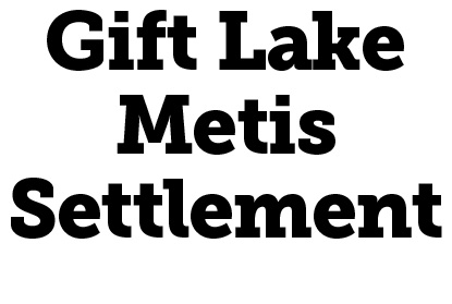 Gift Lake Metis Settlement logo