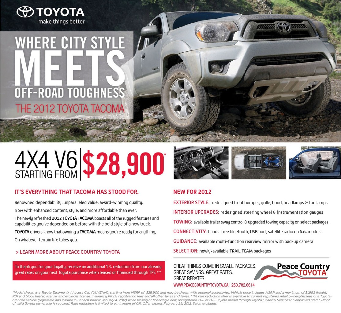 Photo uploaded by Peace Country Toyota