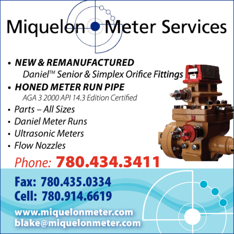 Print Ad of Miquelon Meter Services Ltd