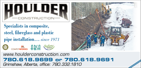Print Ad of Houlder Construction Ltd