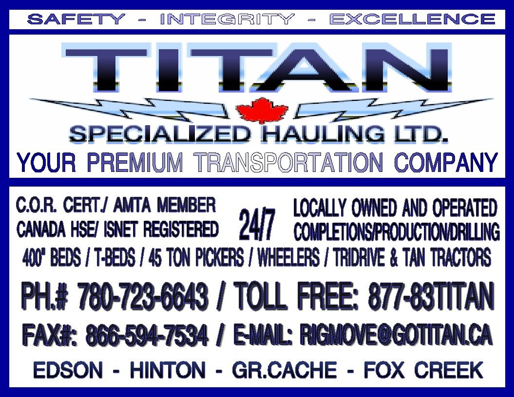 Photo uploaded by Titan Specialized Hauling Ltd