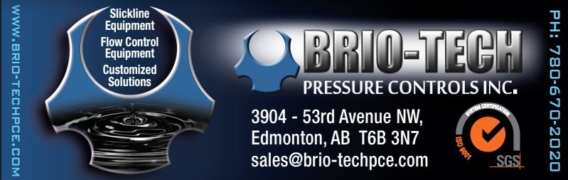 Print Ad of Brio-Tech Pressure Controls Inc