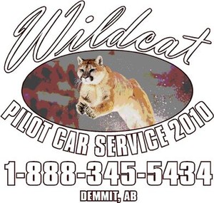 Wildcat Pilot Car Service 2010 Ltd logo