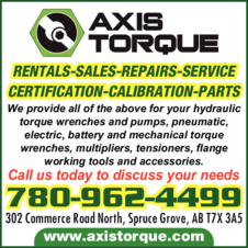 Print Ad of Axis Torque Ltd