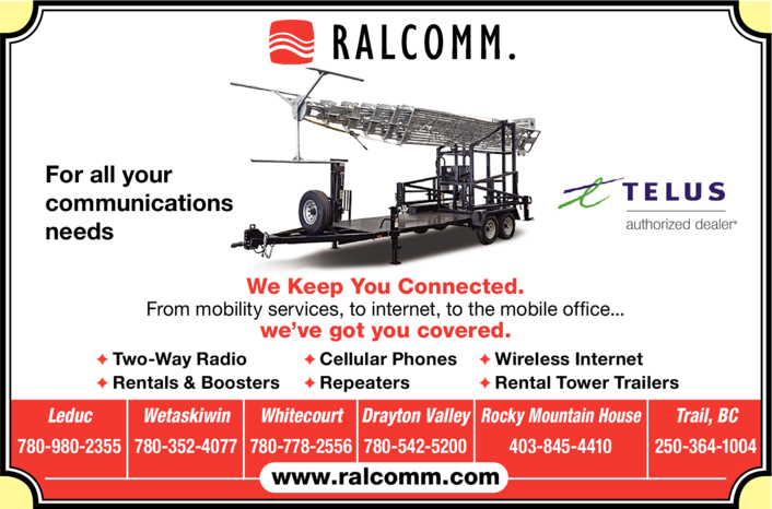 Print Ad of Ralcomm Ltd