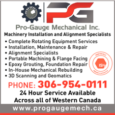 Print Ad of Pro Gauge Mechanical Inc