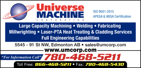 Print Ad of Universe Machine Corporation