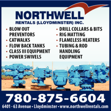 Print Ad of Northwell Rentals (Lloydminster) Inc