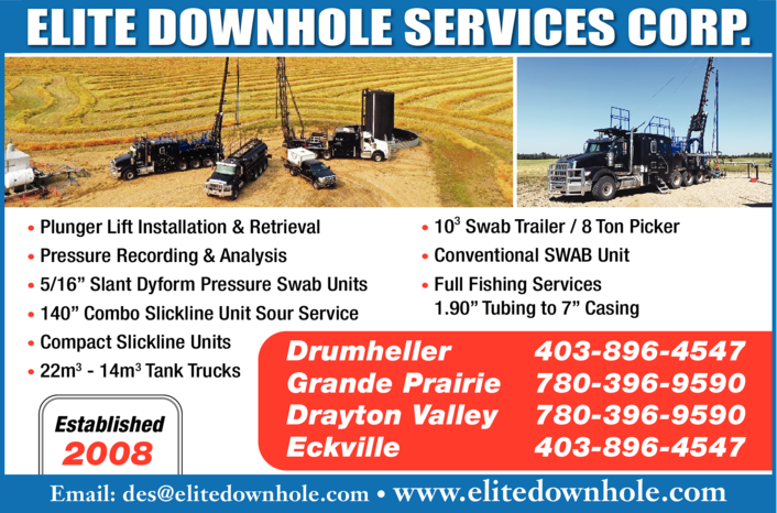Print Ad of Elite Downhole Services