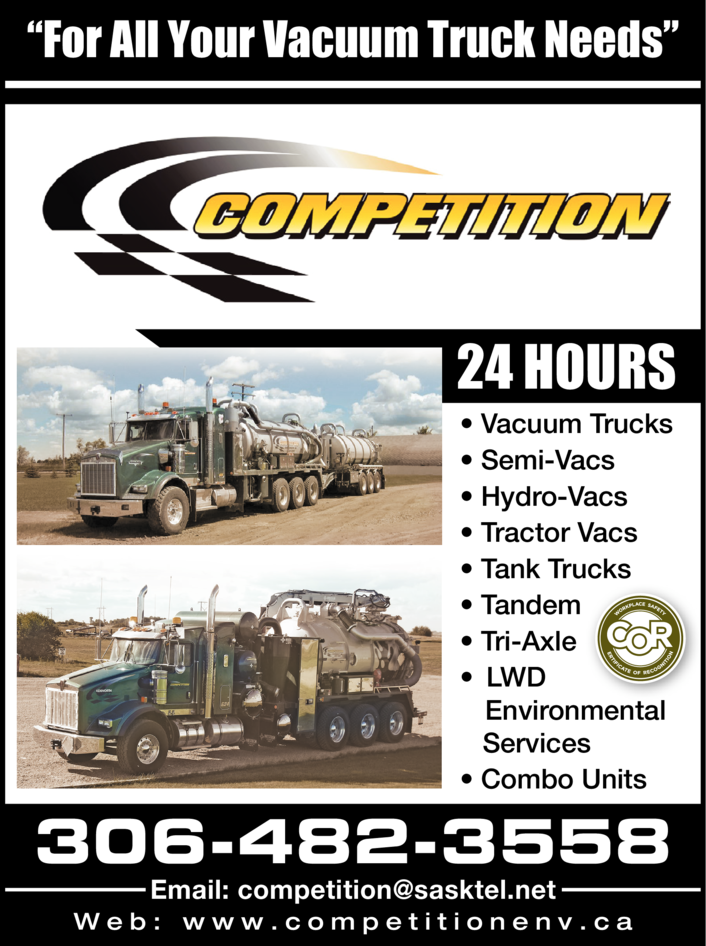 Print Ad of Competition Environmental Ltd