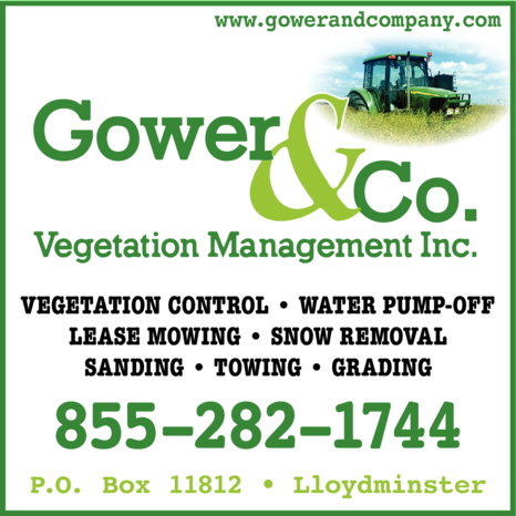 Print Ad of Gower & Co Vegetation Management Inc.