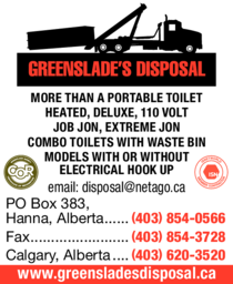 Print Ad of Greenslade's Disposal