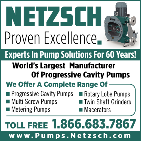 Print Ad of Netzsch Canada Inc