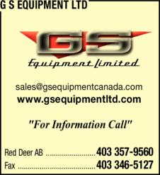 Print Ad of G S Equipment Ltd