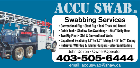 Print Ad of Accu Swab Ltd