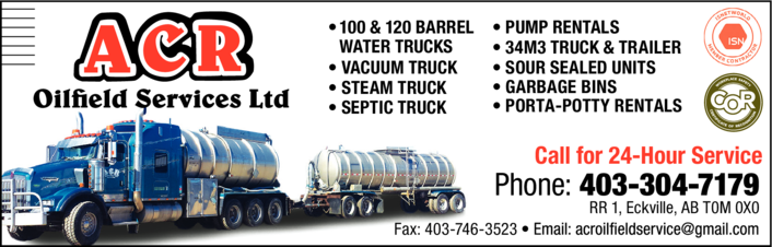 Print Ad of Acr Oilfield Services Ltd