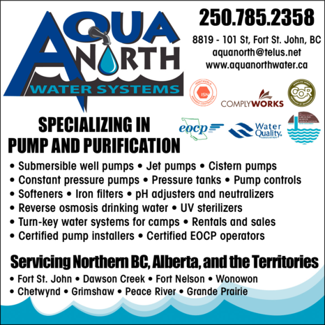Print Ad of Aqua North Water Systems Ltd