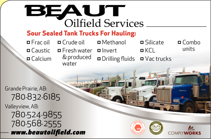 Print Ad of Beaut Oilfield Services
