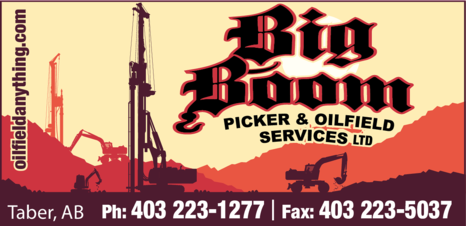 Print Ad of Big Boom Picker & Oilfield Services Ltd