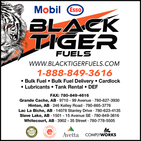 Print Ad of Black Tiger Fuels - Esso Imperial Oil Bulk Distributors
