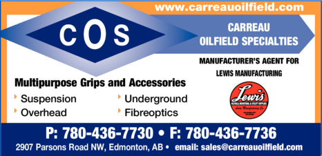 Print Ad of Carreau Oilfield Specialties