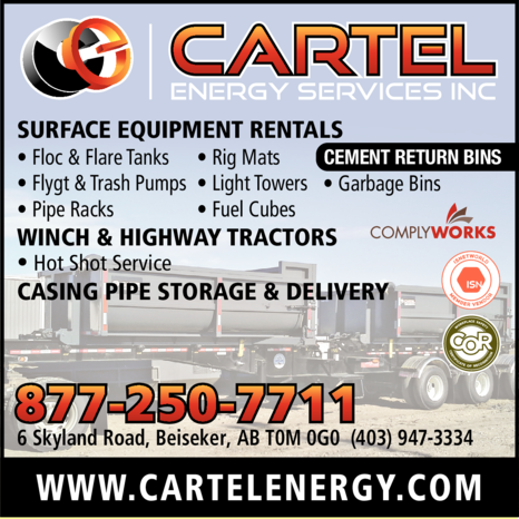Print Ad of Cartel Energy Services