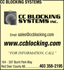 Print Ad of Cc Blocking Systems