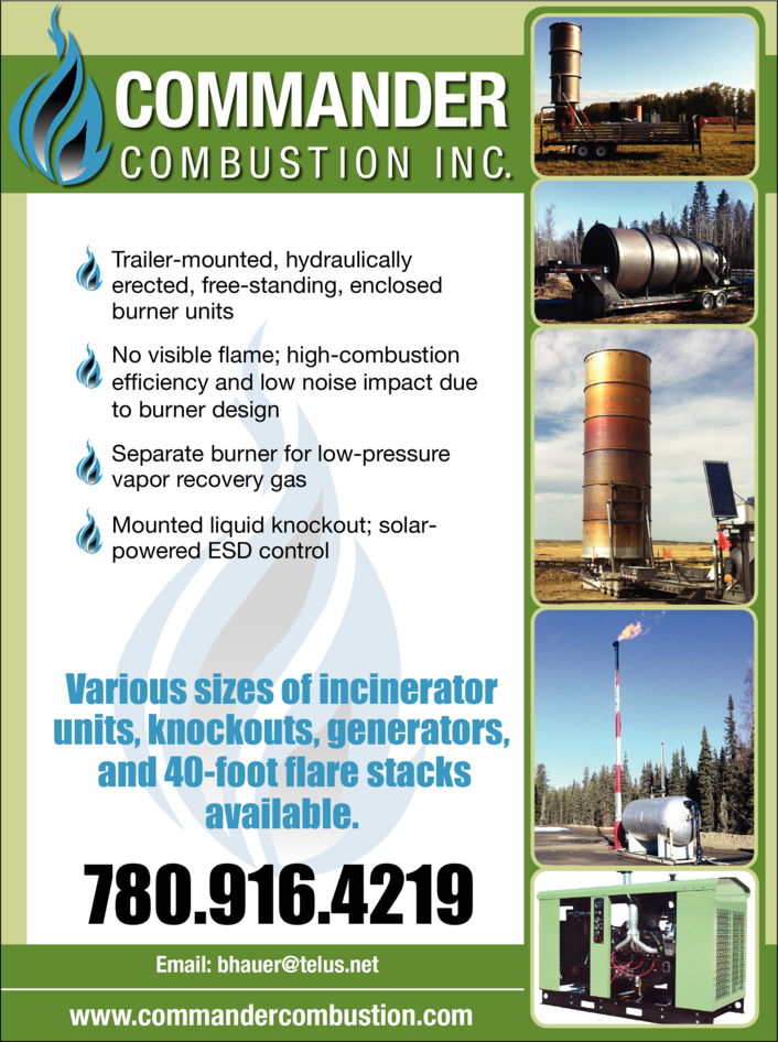 Print Ad of Commander Combustion