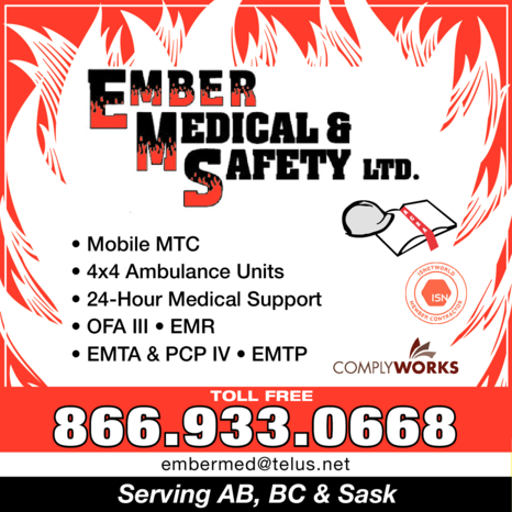Print Ad of Ember Medical & Safety Ltd