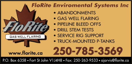 Print Ad of Florite Environmental Systems Inc