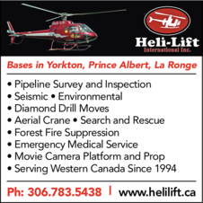 Print Ad of Heli-Lift International Helicopters