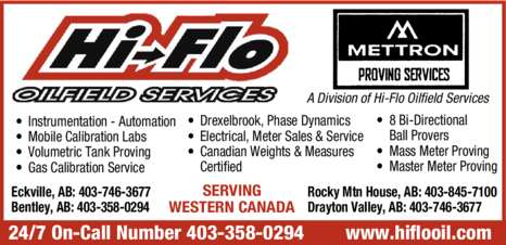 Print Ad of Hi-Flo Oilfield Services Ltd