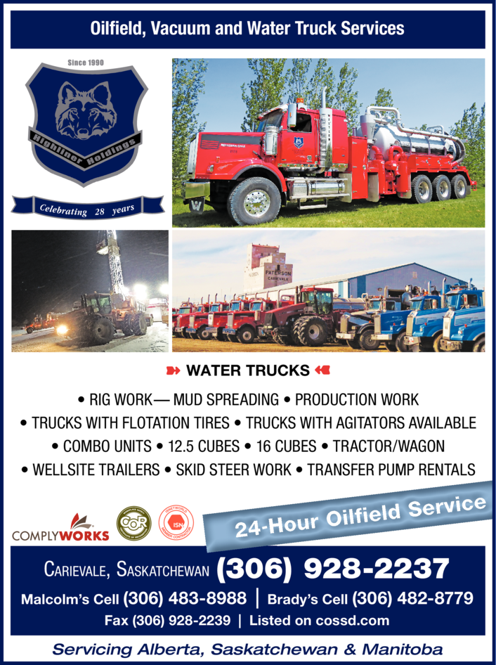 Print Ad of Highliner Holdings Inc