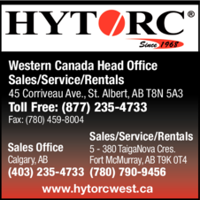 Print Ad of Hytorc Sales & Service
