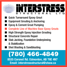 Print Ad of Interstress Structural Ltd
