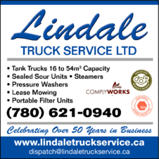 Print Ad of Lindale Truck Service Ltd