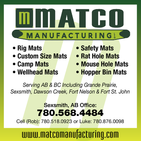 Print Ad of Matco Manufacturing Ltd