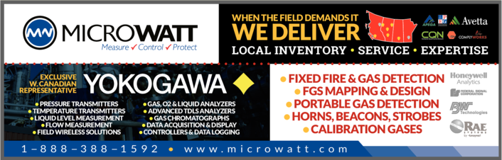 Print Ad of Microwatt Controls Ltd