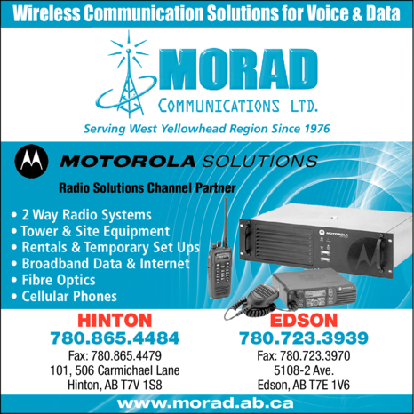 Print Ad of Morad Communications Ltd