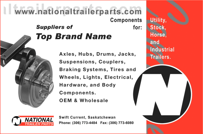 Print Ad of National Trailer Parts