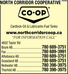 Print Ad of North Corridor Cooperative