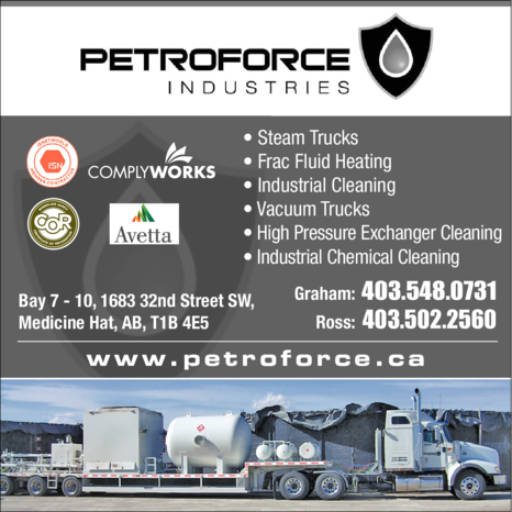 Print Ad of Petroforce Industries