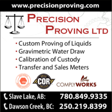 Print Ad of Precision Proving Ltd