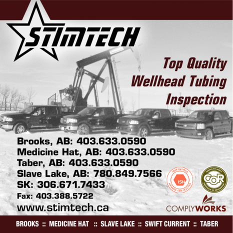 Print Ad of Stimtech Tubing Inspection Ltd