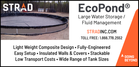 Print Ad of Strad Inc Ecopond