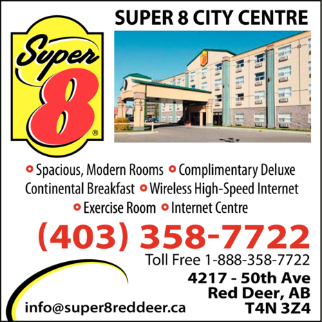 Print Ad of Super 8 City Centre