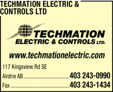 Print Ad of Techmation Electric And Controls Ltd